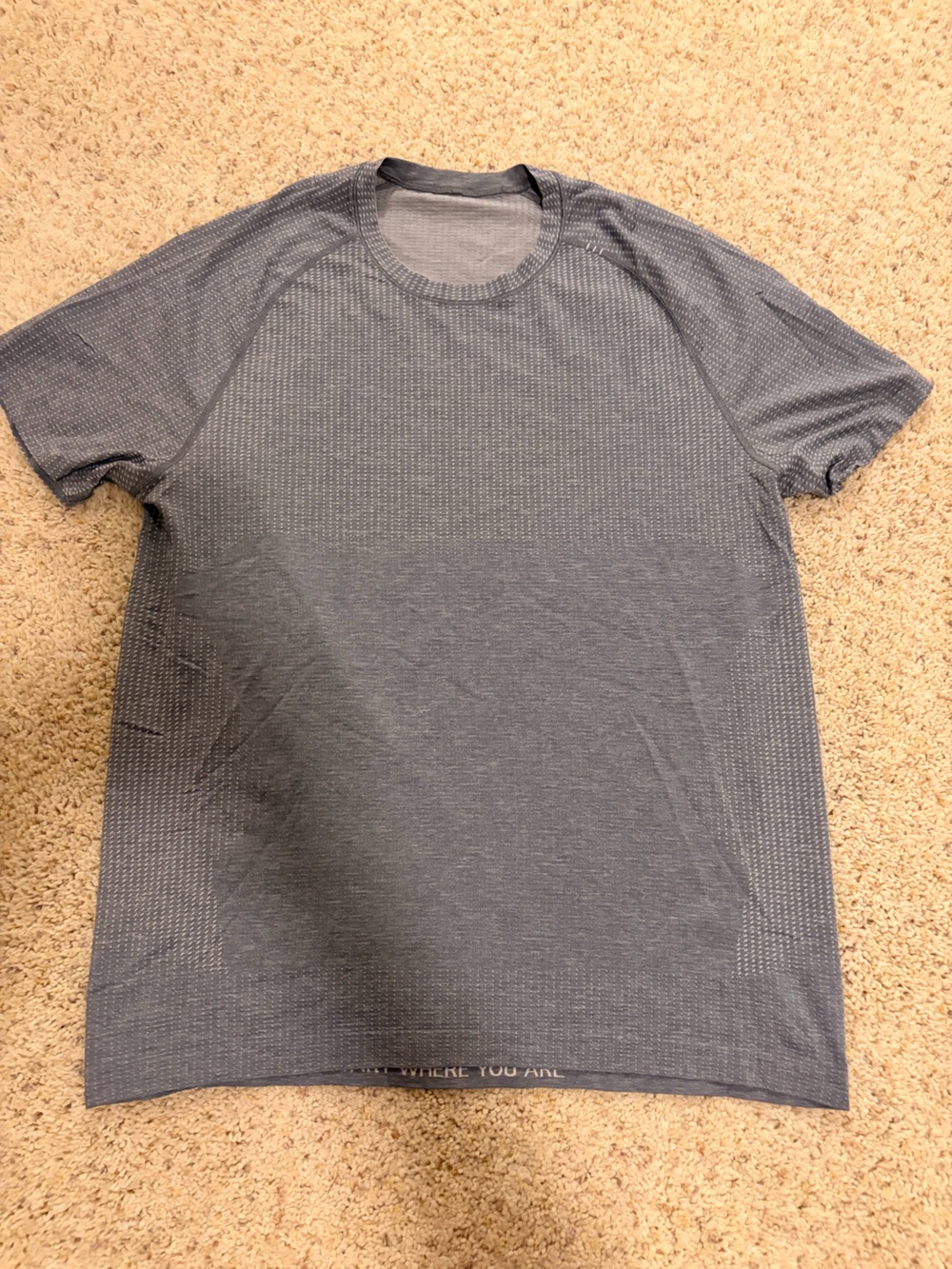 Lululemon Metal Vent Tech Short Sleeve - Grey